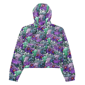 WOMEN'S CROPPED WINDBREAKER - Image 3